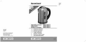 Mode d’emploi SilverCrest IAN 280954 Bouilloire