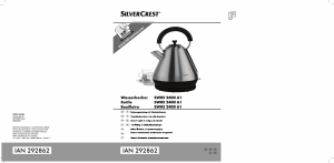 Mode d’emploi SilverCrest IAN 292862 Bouilloire