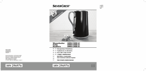 Handleiding SilverCrest IAN 296976 Waterkoker