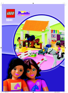 Manual de uso Lego set 5941 Belville Escuela de equitación