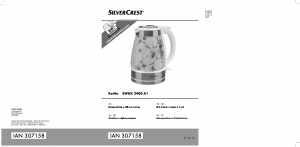 Handleiding SilverCrest IAN 307158 Waterkoker