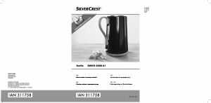 Használati útmutató SilverCrest IAN 311758 Vízforraló