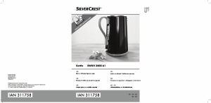 Manual SilverCrest IAN 311758 Fierbător