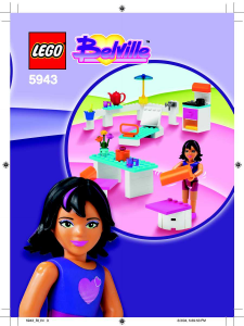 Manuale Lego set 5943 Belville Arredatore d'interni