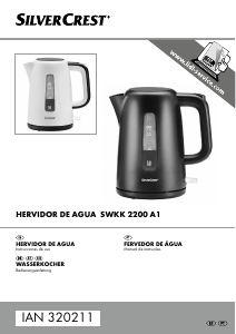 Manual de uso SilverCrest IAN 320211 Hervidor