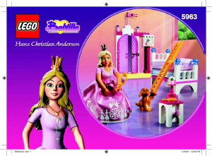 Handleiding Lego set 5963 Belville Prinses op de erwt