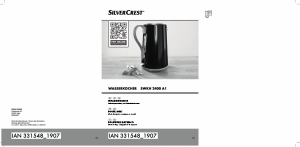Manuale SilverCrest IAN 331548 Bollitore