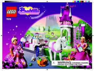 Manual de uso Lego set 7578 Belville Princesas finales