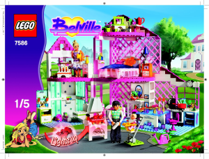 Manual de uso Lego set 7586 Belville Casa de verano