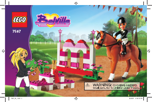 Manual de uso Lego set 7587 Belville El salto del caballo