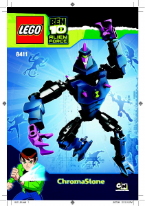 Manual de uso Lego set 8411 Ben 10 Megacroma