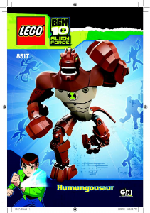 Mode d’emploi Lego set 8517 Ben 10 Énormosaure