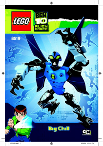 Mode d’emploi Lego set 8519 Ben 10 Glacial