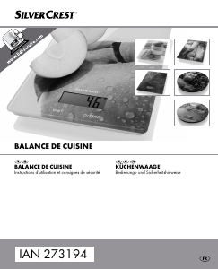 Mode d’emploi SilverCrest IAN 273194 Balance de cuisine