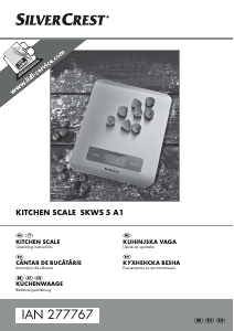 Manual SilverCrest IAN 277767 Cântar de bucătărie