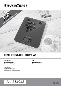 Manual SilverCrest IAN 284945 Kitchen Scale