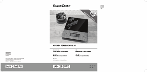 Manual SilverCrest IAN 296970 Kitchen Scale