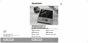Manual SilverCrest IAN 296970 Balança de cozinha