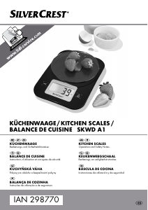 Manual SilverCrest IAN 298770 Kitchen Scale