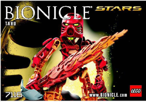 Εγχειρίδιο Lego set 7116 Bionicle Tahu