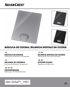 Manuale SilverCrest IAN 323471 Bilancia da cucina