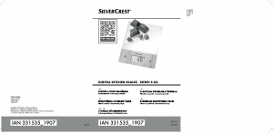 Használati útmutató SilverCrest IAN 331535 Konyhai mérleg