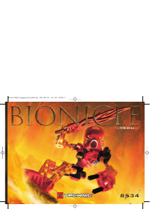 Εγχειρίδιο Lego set 8534 Bionicle Tahu