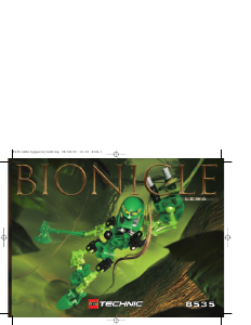 Priručnik Lego set 8535 Bionicle Lewa