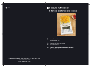 Manual de uso SilverCrest IAN 43458 Báscula de cocina