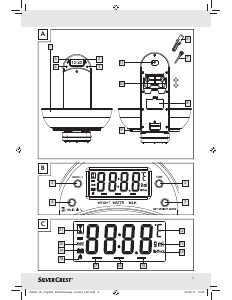 Наръчник SilverCrest IAN 63925 Кухненска везна