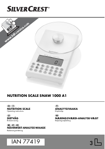 Brugsanvisning SilverCrest IAN 77419 Køkkenvægt