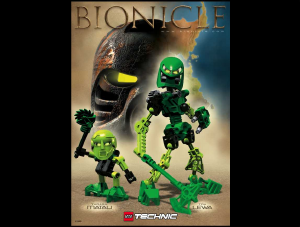 Bruksanvisning Lego set 8541 Bionicle Matau