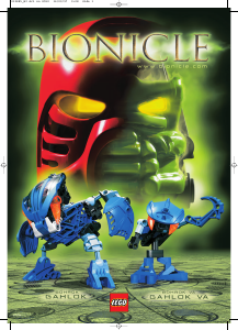 Manuale Lego set 8550 Bionicle Gahlok Va