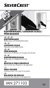 Manual de uso SilverCrest IAN 271103 Escala de equipaje