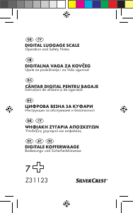 Manual SilverCrest IAN 71380 Luggage Scale