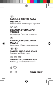 Manual SilverCrest IAN 71380 Escala de bagagens