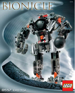 Εγχειρίδιο Lego set 8557 Bionicle Exo-Toa