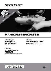 Manuale SilverCrest IAN 282123 Set per manicure-pedicure