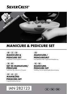 Brugsanvisning SilverCrest IAN 282123 Manicure-pedicure sæt