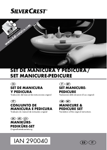 Manuale SilverCrest IAN 290040 Set per manicure-pedicure