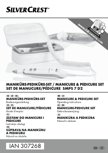 Manual SilverCrest IAN 307268 Manicure-Pedicure Set