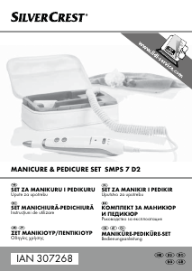 Manual SilverCrest IAN 307268 Set manichiura pedichiura