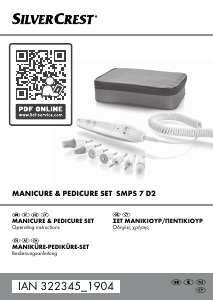 Handleiding SilverCrest IAN 322345 Manicure-Pedicure set