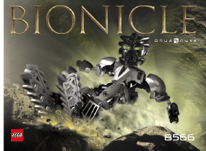 Hướng dẫn sử dụng Lego set 8566 Bionicle Onua Nova