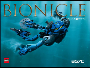 Bedienungsanleitung Lego set 8570 Bionicle Gali Nuva