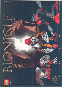 Εγχειρίδιο Lego set 8581 Bionicle Kopeke