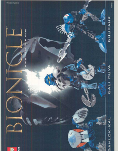 Εγχειρίδιο Lego set 8583 Bionicle Hahli