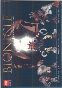 Handleiding Lego set 8584 Bionicle Hewkii