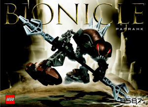 Priručnik Lego set 8587 Bionicle Panrahk