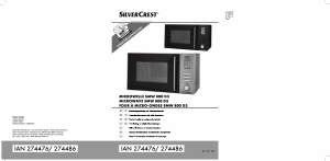 Manual de uso SilverCrest IAN 274476 Microondas